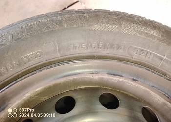 Citroen C3 Koła Felgi stalowe Opony Letnie 14