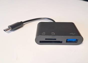 Czytnik kart pamięci SD i micro TF do USB-C