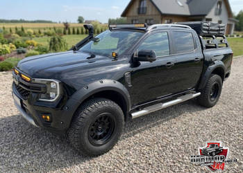 Progi orurowanie stopnie  Boczne CHROM   FORD RANGER 2023+