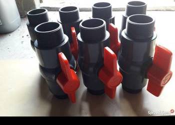 Zawory kulowe pvc 2 cale gz x gz