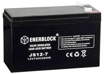 Akumulator ENERBLOCK AGM JS12-7 12V 7Ah
