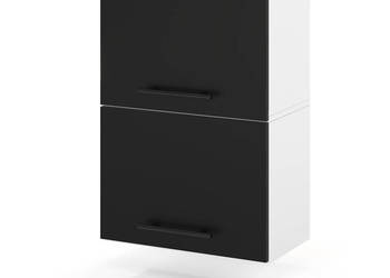 Szafka Kuchenna Wisząca Klapowa Modułowa 45cm Spremium Czarny Mat