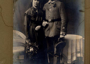 fotografia vintage oficer z okresu I wojny światowej_Dvin