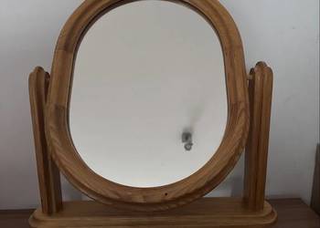 Toaletka lustro drewnaine