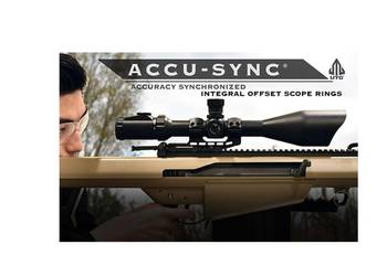 Mount UTG Accu-Sync 34 mm High 50 mm Offset Weaver/Picatinny NIEKOKESZ.PL