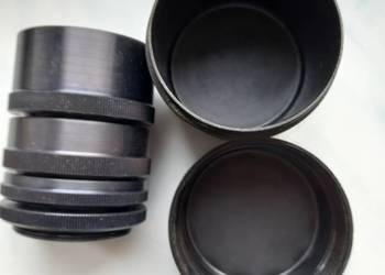 KMZ  metalowe pierścienie makro 4 sztuki w pudełku M39