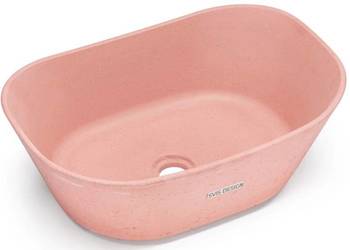 Umywalka 50 cm LIBRA BASIC jasny ceglasty matowy