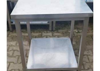 Stół Gastronomiczny Z Półką - 70/70/85 cm - S 1305.O