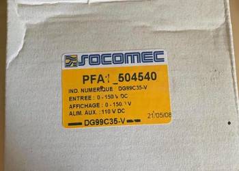 Socomec Woltomierz Voltomierz Panelowy DG99C35V - 0-150VDC
