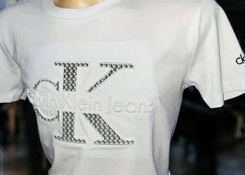 T-shirt męski Calvin Klein Classic - duże logo, rozmiar XXL nowość
