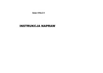 Doosan 470LC-V koparka instrukcja napraw wysyłka ! PL