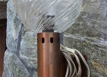 Retro lampa wiszaca .kinkiet Kamenicky Šenov lata 70 te