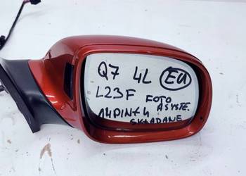 LUSTERKO ZEWNĘTRZNE PRAWE AUDI Q7 4L LZ3F 14+4 PIN