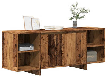 Szafka TV stare drewno 130x35x50cm materiał drewnopochodny WM-856788
