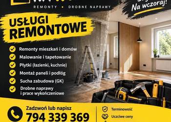 Remonty i wykończenia