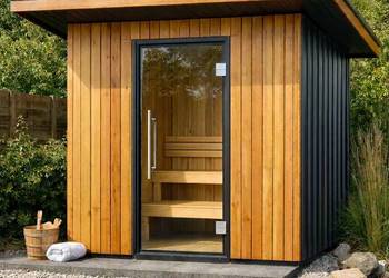 Sauna Ogrodowa 1,85x1,85 m