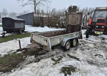 Przyczepka laweta do minikoparki 3x1.3 Auwarter