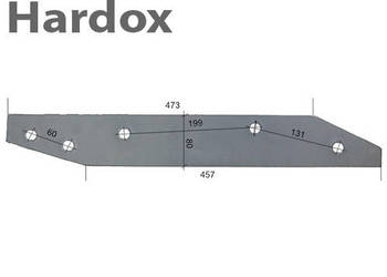 Płoza długa HARDOX 27080703/L części do pługa RABEWERK
