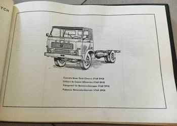 PRL wyd POLMO - KULTOWY STAR BW 28 Katalog części zamiennych