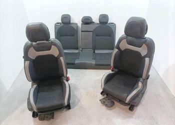 FOTELE KANAPA PÓŁSKÓRA WENTYLOWANE KOMPLET Citroen DS4 I (2010-  )
