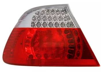 BMW 3 E46 Coupe/Cabrio 03‑06 Lampa tylna zewnętrzna lewa LED OEM/OES czerwo