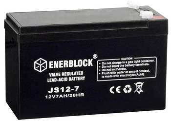 Akumulator ENERBLOCK AGM JS12-7 12V 7Ah