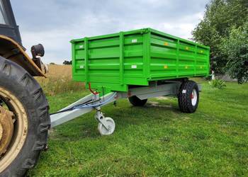 Przyczepa wywrotka jednoosiowa