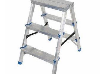 DRABINA DRABINKA DOMOWA PODEST TABORET 3 STOPNIOWA