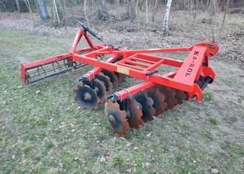 Talerzówka 2x9 2 metry z wałkiem Omega brona talerzowa