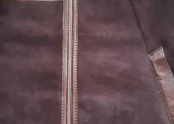 Kożuszek brązowy z naturalnej skóry