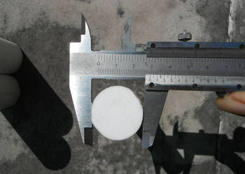 Teflon PTFE Tarflen wałek pręt fi 29 x 145 mm