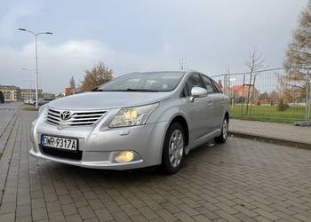 Toyota Avensis 2.0d4D 126km. rok 2009 zarejestrowana klima kombi okazja