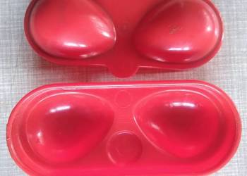 Unikatowy pojemnik na 2 jajka PRL