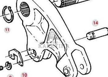 Fendt Favorit 514 Ramię Podnośnika Lewe CZĘŚCI 514860030020