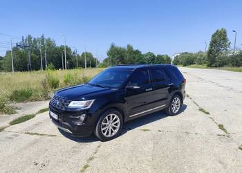 Ford Explorer 2016 Limited 3.5 V6 idealnym pod LPG 7 osobowy