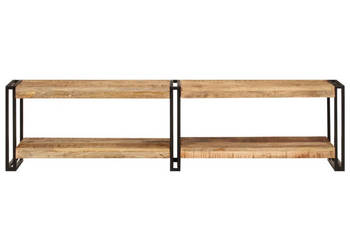 Szafka pod TV 160x30x40 cm lite drewno mango WM-356174