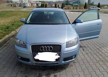 Audi A3 8P 2008 1.6 B+G, nowy rozrząd, klima, serwis zawieszenia