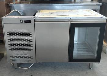 Stół chłodniczy gastronomiczny podblatowy 130x67x79