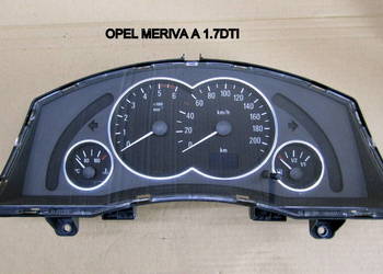 LICZNIK,ZEGARY OPEL MERIVA 1.7DTL 13173381XT