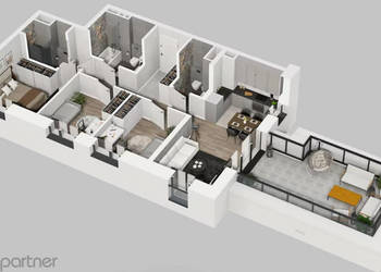 Mieszkanie Wrocław 71.4m2 4 pok