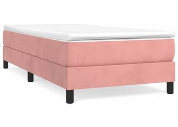 vidaXL Łóżko kontynentalne, różowa, 80x200 cm(SKU:3120741)