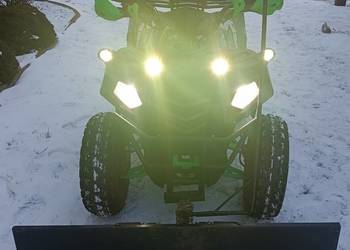 Quad 200 1+1 z pługiem