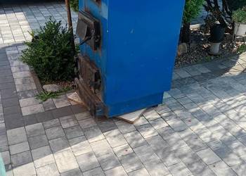 Piec kocioł CO Jan Janczak Pleszew + sterownik i dmuchawa, sprawny