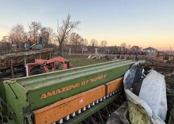 Agregat uprawowo siewny wraz z siewnikiem Amazone 3m