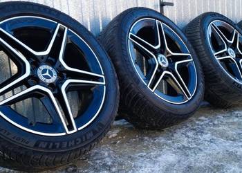 Koła 18 AMG Nowy Model Mercedes ORYGINAŁ Felgi + 2 komplety Opon LATO/ZIMA!