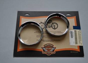 Harley Touring Orginalny Komplet Pierscieni Swiatel Lamp Mijania