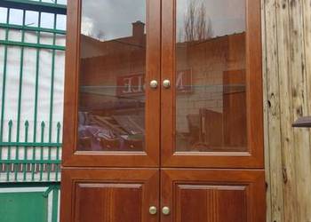 Witryna narożna KLOSE Amber elegancka drewno