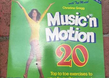 Christina Gregg – Music ’n Motion LP UK aerobik na winylu