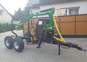 Przyczepa leśna do drzewa 6 ton, Zestaw 1