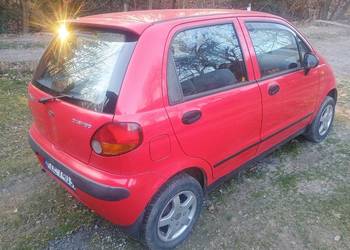 Daewoo Matiz 2000r czerwony